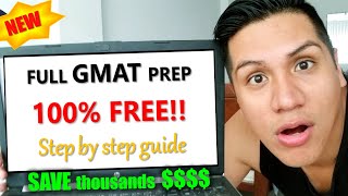 FREE GMAT Preparation Online Course Theory  Practice  COMPLETE GUIDE and Study Plan 2022 [upl. by Noli]