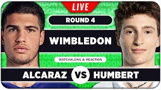 ALCARAZ vs HUMBERT • Wimbledon 2024 • LIVE Tennis Talk Watchalong [upl. by Anelaj]