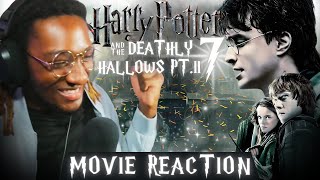 First Time Watching HARRY POTTER AND THE DEATHLY HALLOWS PT II 2011🪄💀 MOVIE REACTION [upl. by Naleag]