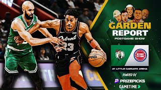 LIVE Celtics vs Pistons Postgame Show  Garden Report [upl. by Keefe]