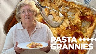 Discover this cheesy quotsoupquot from Sardinia  Pasta Grannies [upl. by Uticas432]