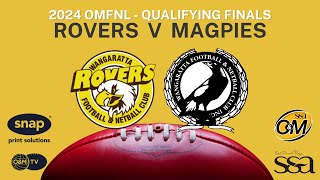 2024 Qualifying Final Rovers v Magpies [upl. by Stephenson840]