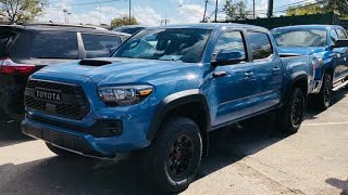 2018 Toyota Tacoma TRD PRO walk aroundnew color [upl. by Ynattyrb770]