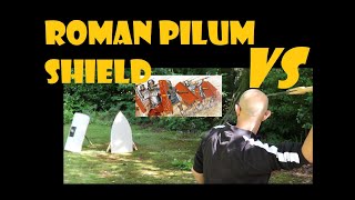 SHIELD PENETRATION Roman Pilum VS Shield Was this the main purpose [upl. by O'Brien]