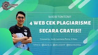 WAJIB TONTON 4 WEB CEK PLAGIARISME SECARA GRATIS [upl. by Arak456]