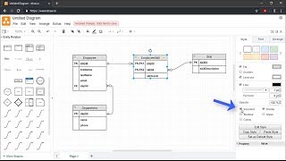 Creating Entity Relationship Diagrams using Drawio [upl. by Westhead]