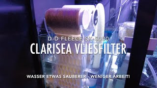 Make Your Aquarium Crystal Clear DD ClariSea Automatic Filter Vliesfilter Gen3 Sauberes Wasser Test [upl. by Annaitat866]