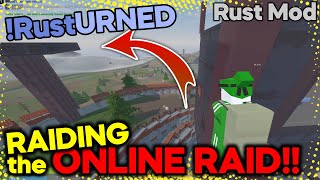 Rusturned Online Raid  COME TO BERHAVA  Unturned Rust Mod [upl. by Piotr]