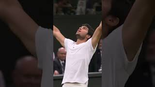 Is this the best match point ever 🔥 Wimbledon Shorts Tennis [upl. by Tamma]