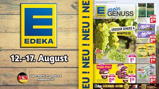 EDEKA Prospekt  Gültig von 12082024  Supermarkt Prospekte amp Angebote DE [upl. by Shaffer]