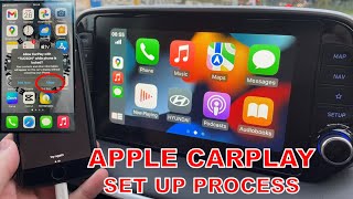 How To CONNECT and USE Apple CarPlay – Hyundai Tuscon 2020 [upl. by Ivers]