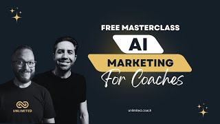 AI Marketing For Coaches Masterclass  Create More Content Easily [upl. by Tama]