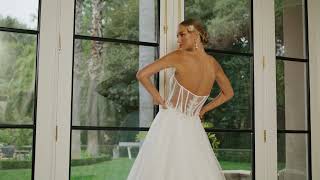 Casablanca Bridal Fall 2024 Style 2562 [upl. by Linea]