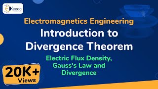 Introduction to Divergence Theorem  Electric Flux Density Gausss Law and Divergence [upl. by Naes]