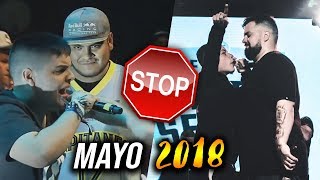 RIMAS QUE PARARON EL MES  Mayo 2018 ¡El Mejor Mes  Batallas de Gallos Rap [upl. by Akerley649]