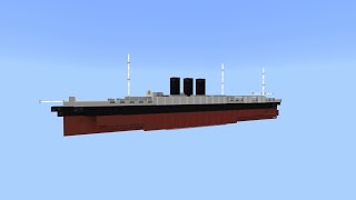 Minecraft SS City of New York 18881912  15 Scale City of New York Class Ocean Liner Tutorial [upl. by Ramad239]