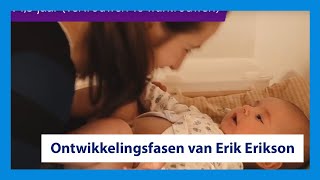 De 8 ontwikkelingsfasen van Erik Erikson [upl. by Kcireddor550]