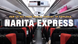 How to take Narita Express from Narita Airport to Shinjuku [upl. by Irtimid]