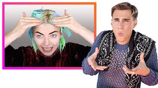 Hairdresser Reacts To The Worst Color Removing Fails [upl. by Trofmoc189]