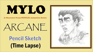 Drawing Arcane Mylo  surencomicartts [upl. by Howzell]