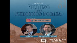 Live  Análise de Princípios Penais  João Paulo Orsini Martinelli Parte 12 [upl. by Libenson]