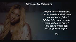 Sucette Aya Nakamura Ft Niska Paroles lyrics [upl. by Tarabar]