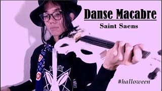 Danse Macabre op40 Camille Saint Saens  electric violin cover [upl. by Reyotal]