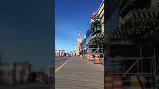 Bike Ride the Entire Boardwalk Atlantic City NJ 2018 [upl. by Spurgeon]