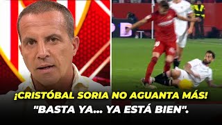 😠 Cristóbal Soria EXPLOTA y en el MINUTO 85 ¡PASA ESTO [upl. by Steffi]