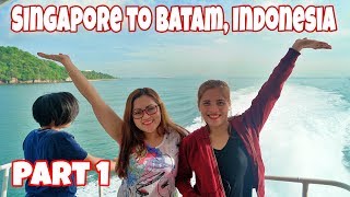 Singapore to Batam Indonesia Trip  Part 1 1 Day Tour [upl. by Asreht]