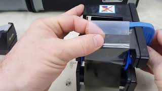 Fargo HDP5000  HDP5600  HDPii Tutorial  How to Repair Broken Ribbon  Fix Ribbon Break [upl. by Josiah]