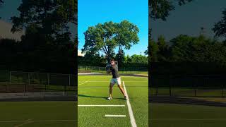 Med ball decelerations Javelin throw mobility lifting track trackandfield [upl. by Bulley372]