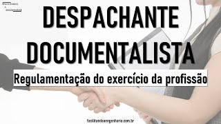 DESPACHANTE DOCUMENTALISTA  Regulamentação do exercício da profissão [upl. by Ashley]