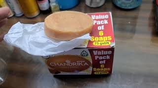 Wipros Chandrika Sandal amp Saffron Soap Review [upl. by Avlis]