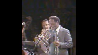 CHICAGO JAZZ FEST 1985 Clark Terry Charlie Rouse Buddy DeFranco watch CT clone himself [upl. by Gmur]