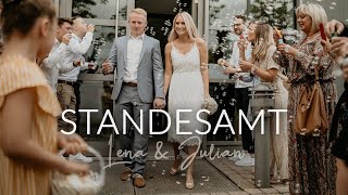 Standesamt  Lena amp Julian  Hochzeitsvideo [upl. by Weir]