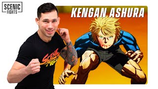 MMA Fighter Breaks Down Kengan Ashura Anime Fight Scene  Imai Cosmo vs Adam Dudley  Scenic Fights [upl. by Sybley]