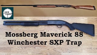 Mossber Maverick 88  Winchester SXP Trap [upl. by Pulchi]