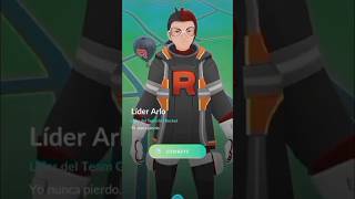 Combate contra el Líder Arlo Pokémon GO aventurero09 niantic pokemongo pokemon teamgorocket [upl. by Troxell]