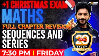 Plus One Maths Christmas Exam  Sequences and Series  Chapter9  Exam Winner 1 [upl. by Lentha789]