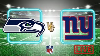 Seattle Seahawks vs New York Giants  Live Stream 📺 [upl. by Rickard]