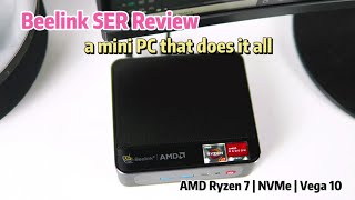 Beelink SER3 3750 Handson a mini PC that does it all [upl. by Berkow]