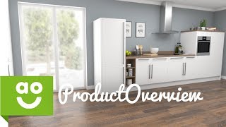 Zanussi Integrated Fridge Freezer ZBB28442SA Product Overview  aocom [upl. by Agnot]