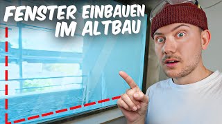 FENSTER IM ALTBAU richtig einbauen amp abdichten ✅ Wohnungsprojekt geht weiter 🔨👷🏼‍♂️ [upl. by Peednam928]