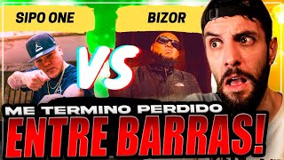 UNA de LAS MEJORES BATALLAS de SPIT MX 💣 XLMEN reacciona a SIPO ONE vs BIZOR Batalla ESCRITA [upl. by Nagap]