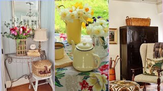 Vintage cottage farmhouse decorating ideas shabby chic decorating ideas home decorating ideas [upl. by Immaj]