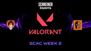 SCAC Valorant vs Hendrix Week 2 [upl. by Tinya]