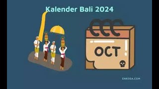 Kalender Bali Oktober 2024 PDF Lengkap [upl. by Darcey160]