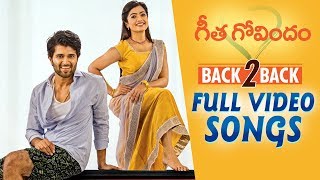 Yenti Yenti Full Video Song  Vijay Deverakonda Rashmika Mandanna Gopi Sunder  Geetha Govindam [upl. by August]