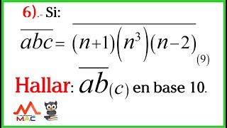 NUMERACIÓN  EJERCICIO 6  ARITMÉTICA [upl. by Lili]